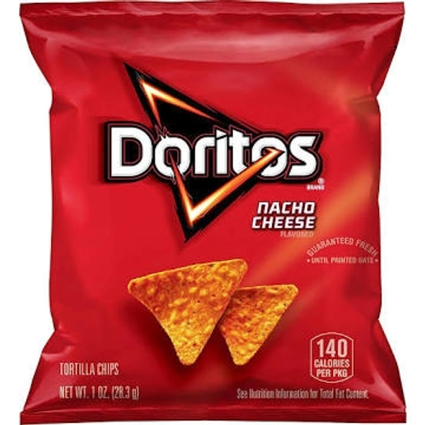 DORITOS NACHO CHEESE FLA 20G