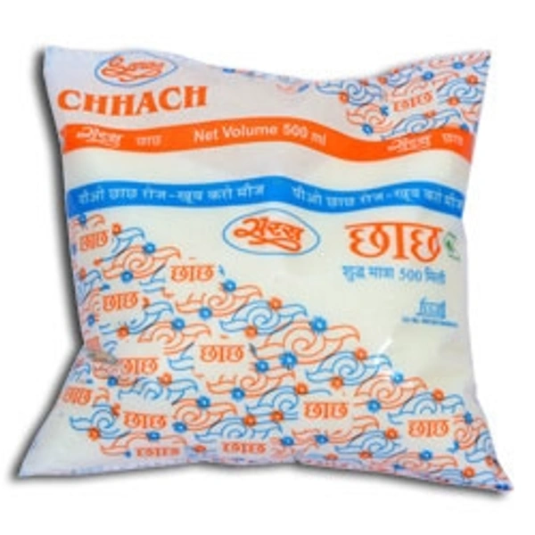 SARAS PLAIN CHHACH 500 ML