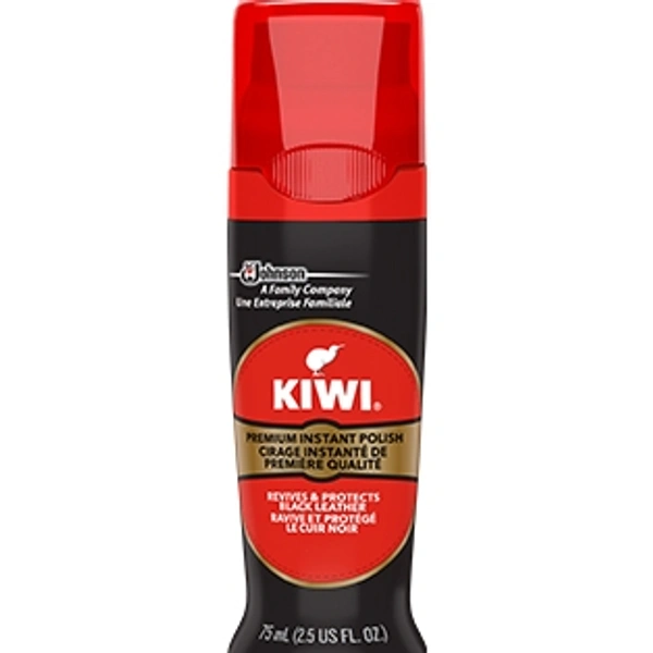 KIWI LIQ.POLISH BLACK 85ML