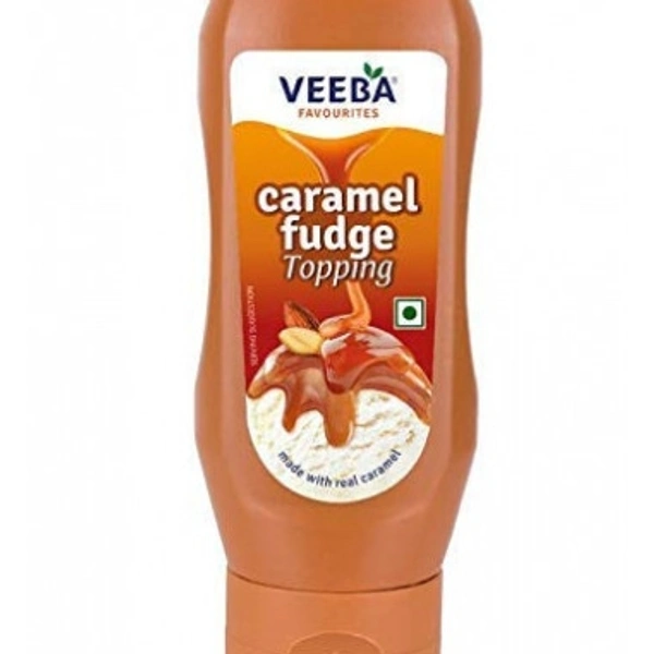 VEEBA CARAMEL FUDGE TOPPING 380G