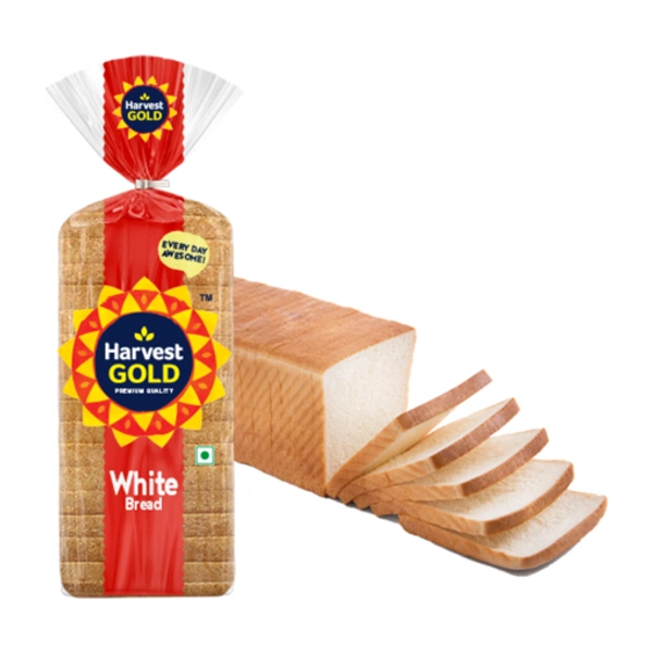 HARVEST GOLD WHITE BREAD 600 GM