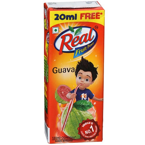 REAL JUICE GUAVA 180ML