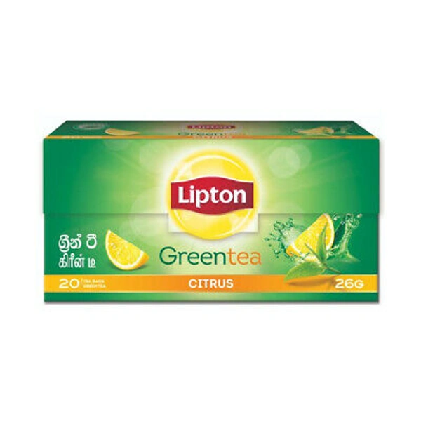 LIPTON GREEN TEA LEMON ZEST 25STB