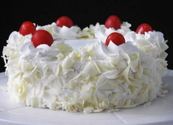 White Forest Cake