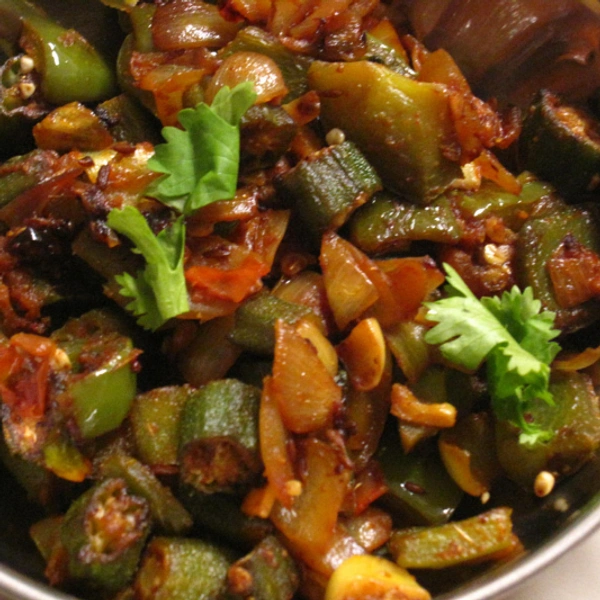 भिंडी दो प्याजा