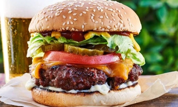 Non-veg Pizza Burger