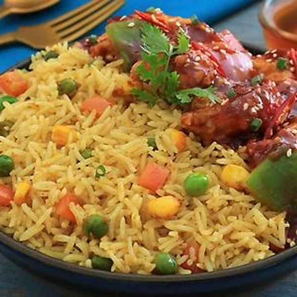 Chicken Manchurian Fried Rice