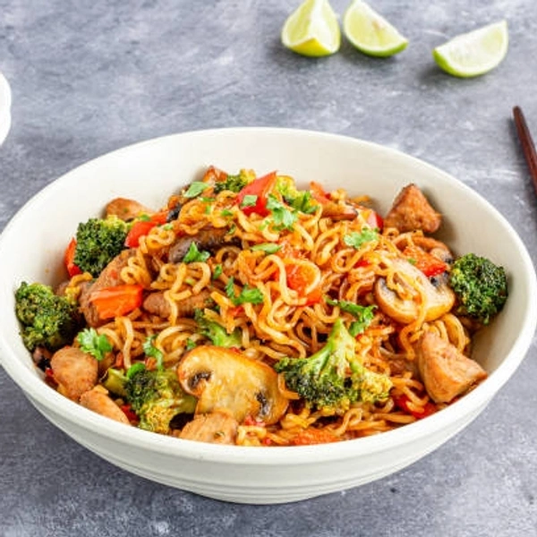 Mushroom Chowmein 