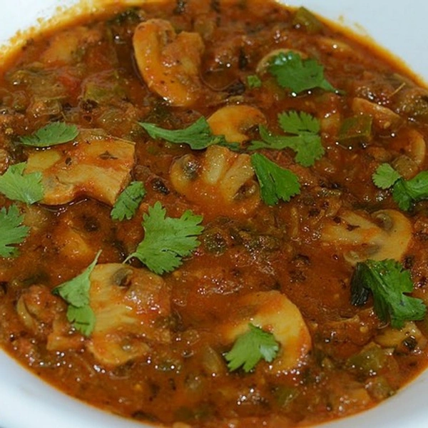 Mushroom Kadhai 