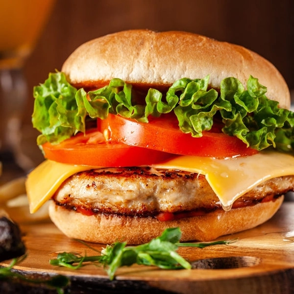 Paneer Cheese Patty Burger 