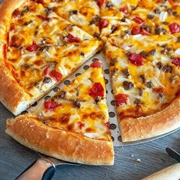 Earn Fresh Pizza                       (Onion,Capsicum, Tomato & Mushroom )