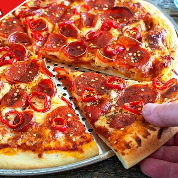 DOUBLE TOPPING                           Jalapeno & Pineapple 