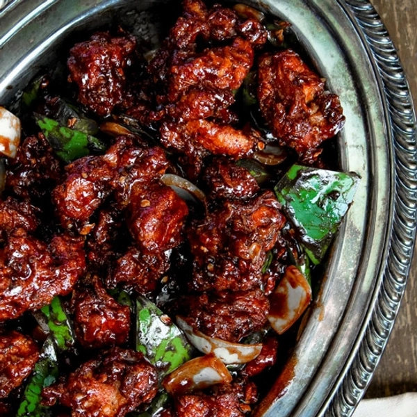 Chicken Chilly Dry With Bone