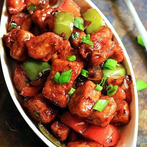 paneer chilli dry With Gravy