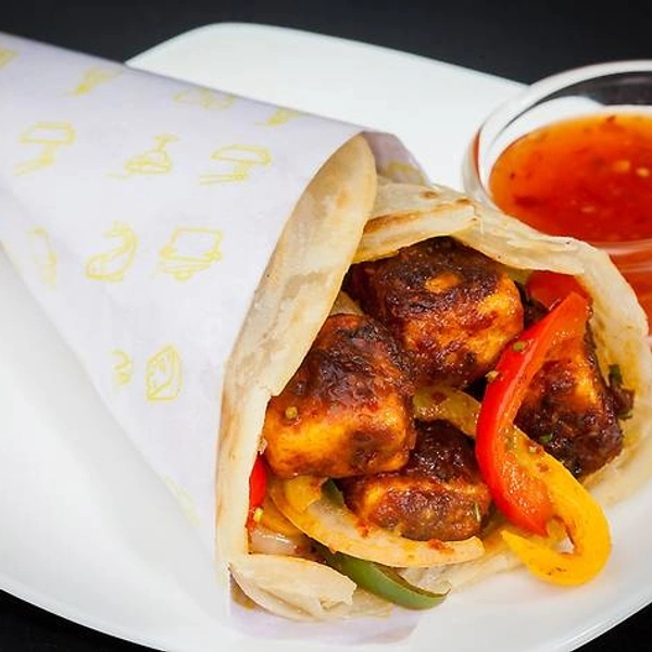 Combo Lachha Paratha 1 With Chicken Kabab 2