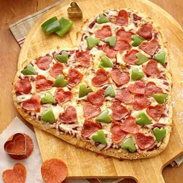 Heart Pizza