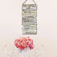 Paper Plane Design Wood Door Hanging (45 cm x 16cm)