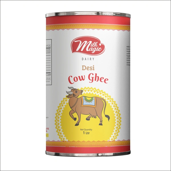 Milk Magic Cow Ghee Tin - 5 Ltr