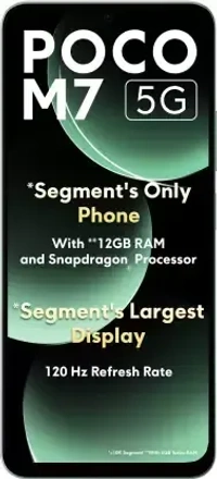 POCO Smart Phone M7 5G (128 GB)  (6 GB RAM)