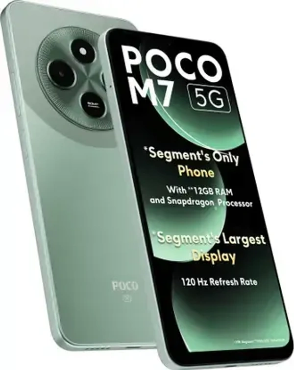 POCO Smart Phone M7 5G (128 GB)  (6 GB RAM)