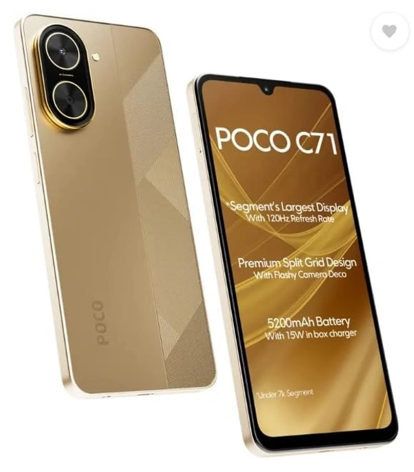 POCO Smart Phone C71 5G (64 GB)  (4 GB RAM)