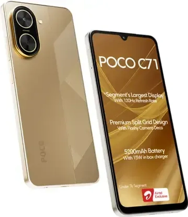 POCO Smart Phone C71 5G (64 GB)  (4 GB RAM)