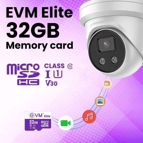 EVM Elite 32GB Micro SD HC CLASS 10 100MB/S - 32 GB