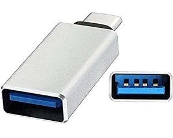 RD USB 3.1 To Type-C OTG-3 Connector (PC-20) Driver For Smart Phone & Tablets (Grey)