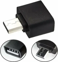 RD Micro USB OTG (PC-50) Adapter Flash Driver For Smart Phone & Tablets (Black)