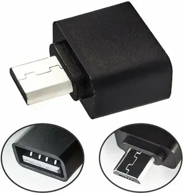 RD Micro USB OTG (PC-50) Adapter Flash Driver For Smart Phone & Tablets (Black)