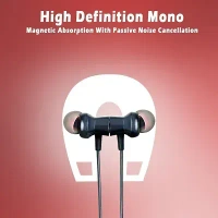 Tigotech MUSEO X2 in-Ear 5.0 Bluetooth Headphones, Spatial Audio, 10mm Dynamic Bass Driver, Upto 30 Hours Playback, Type C Port Fast Charging Neckband Earphone | Dual Device Connection (Black)