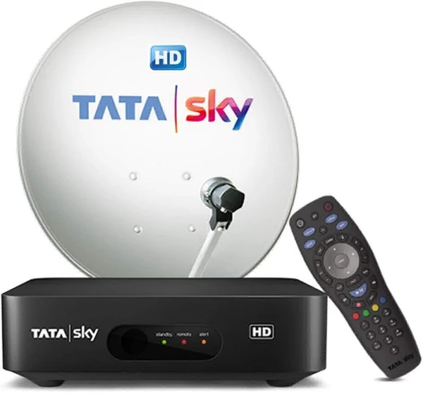 TATA SKY HD Connection with 1 month basic package (FTA) and free installation.