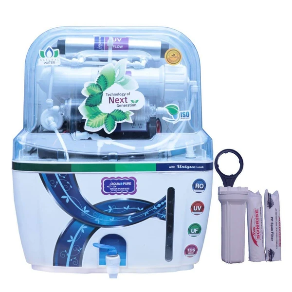 Aqua plus freash 15 Liters RO+UV+UF+TDS Adjuster Water Purifier full kit