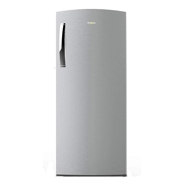 Whirlpool 192 L Direct Cool Single Door 3 Star Refrigerator 72886 (Steel Grey) - Steel Gray