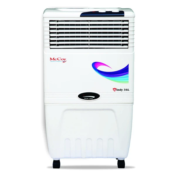 McCoy Windy 34L Honey Comb Air Cooler (White)