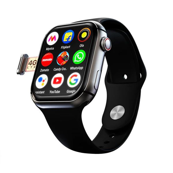 FireBoltt Fire-Boltt Dream WristPhone - 4G SIM/LTE/WiFi, Android OS, Play store unlimited apps, GPS Smartwatch  - Black