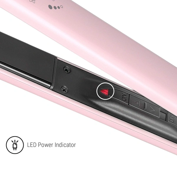 Syska SYSKA HS6820 Superglam 32 Watt Hair Straightener (Pink)