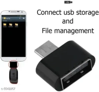 RD Micro USB OTG (PC-50) Adapter Flash Driver For Smart Phone & Tablets (Black)