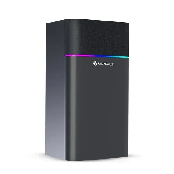 LAPCARE (AXM-034) Beast Jr 80W Bluetooth Party Speaker | Wireless Mic Free With RGB Lights & 6.5 Inch Subwoofer (Black)