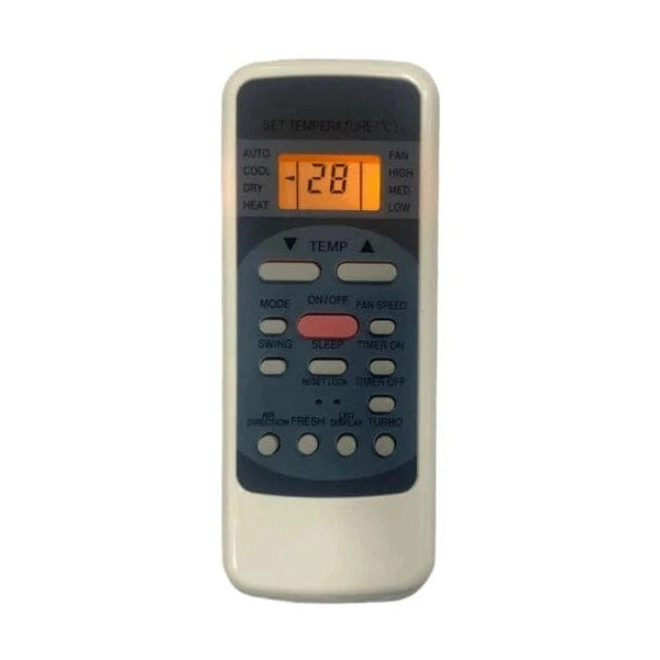 VEV Bluestar AC Remote Compatible for VE-12 Voltas/Bluestar AC Remote (WHITE)
