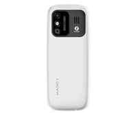 itel Magic X (6.1cm QVGA Display, 4G Volte Enabled, Ultra Slim, Boomplay, LetsChat) White