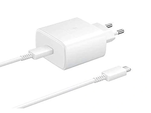 Samsung Cellular Phones  45W Travel Adapter + Type-C to Type-C Cable (White)