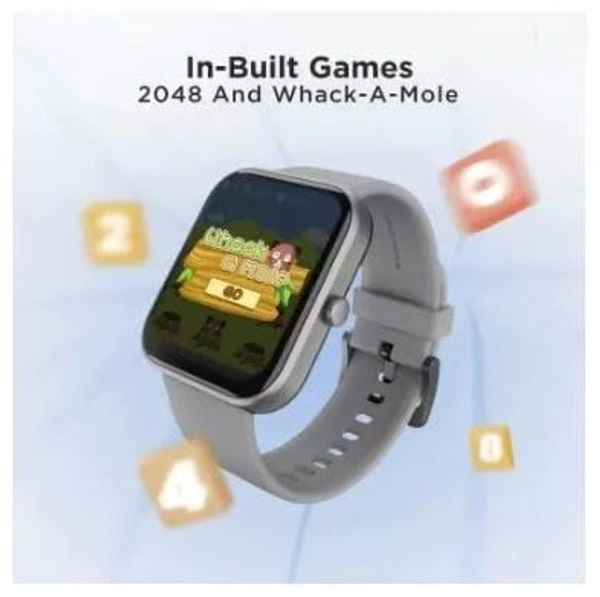 Boat boAt Wave Arcade with 1.81 inch HD Display and Bluetooth Calling Smartwatch (Cool Grey) - Santas Gray