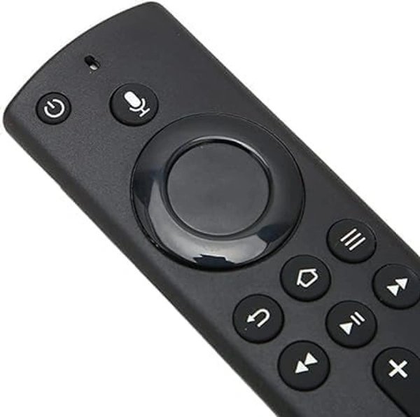 VEV Amazon Remote Control Compatible for Amazon Fire tv Stick (Pairing Manual Will be Back Side Remote Control) (Black)