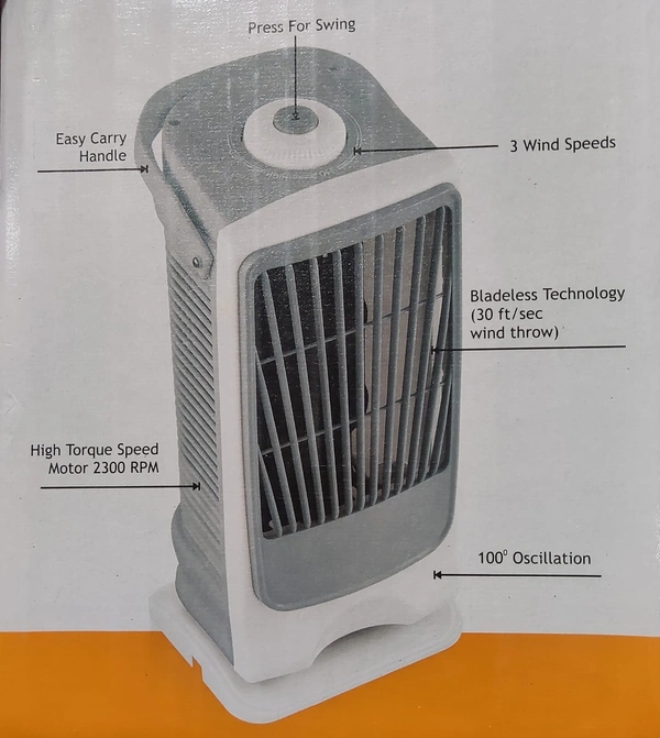 VEV Mini Tower Multipurpose Portable Oscillating Fan