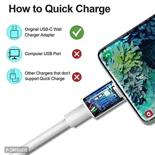 VEV Vivo Data Cable Fast Charging | Type-C | 90W Output | Super Charger (White)