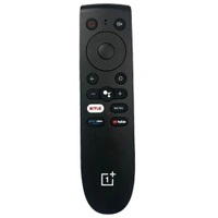 ONEPLUS Oneplus Remote Compatible with Oneplus Android TV Replacement of Original one Plus Smart tv Remote with Netflix YouTube and Prime Video Hot Keys Without Voice Command - Black