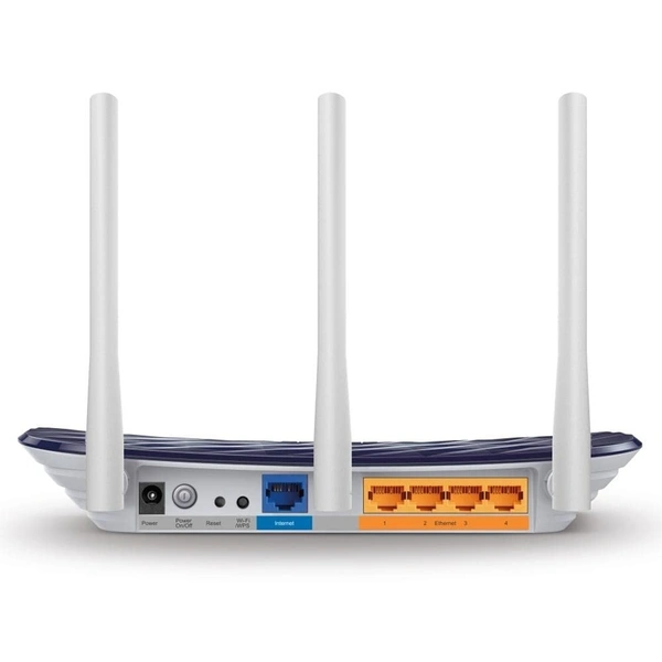 TP-Link Archer C20 AC750 Dual Band Wireless Cable Router | Support Guest Network and Parental Control, 750Mbps Speed Wi-Fi, 3 Antennas (Blue)