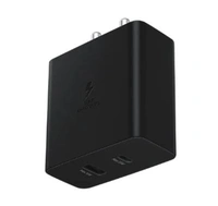 Samsung 35W Dual Port, Type-C & USB-A, Fast Charger (Cable not Included) Black