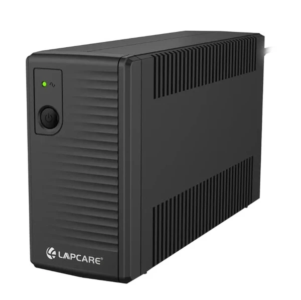 Lapcare LAP LONG-650 | 600VA UPS (Black)